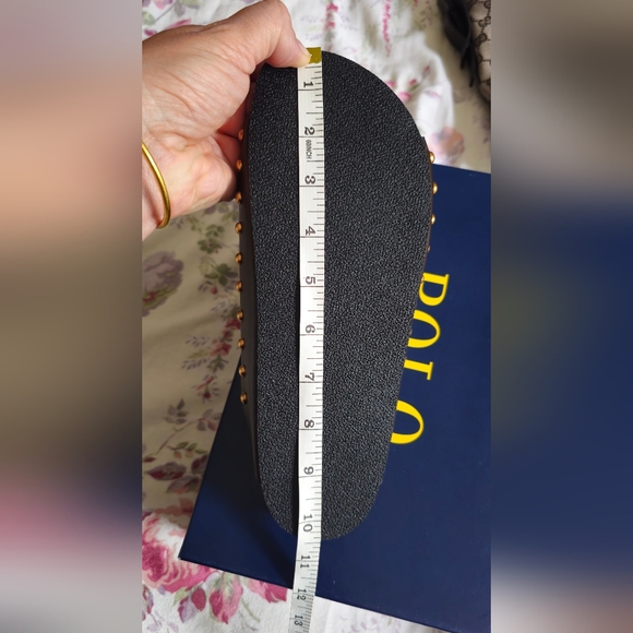 Ralph Lauren Slides Leather - Picture 10 of 11